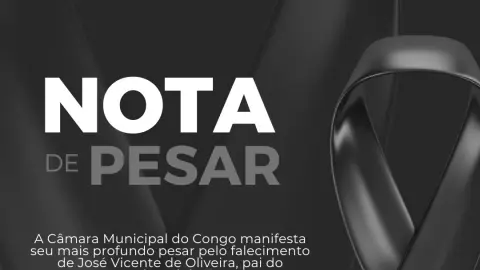 Câmara do Congo emite Nota de Pesar pelo falecimento de José Vicente de Oliveira